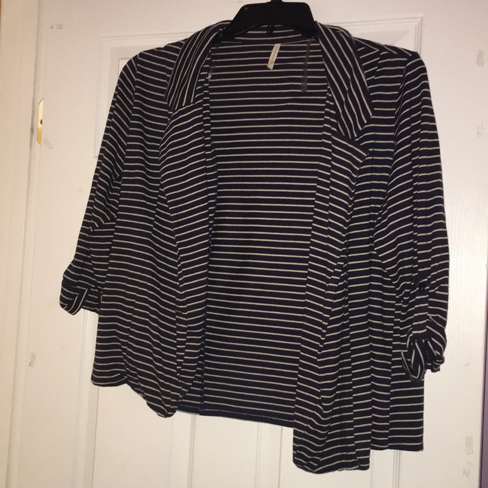 Striped Blazer